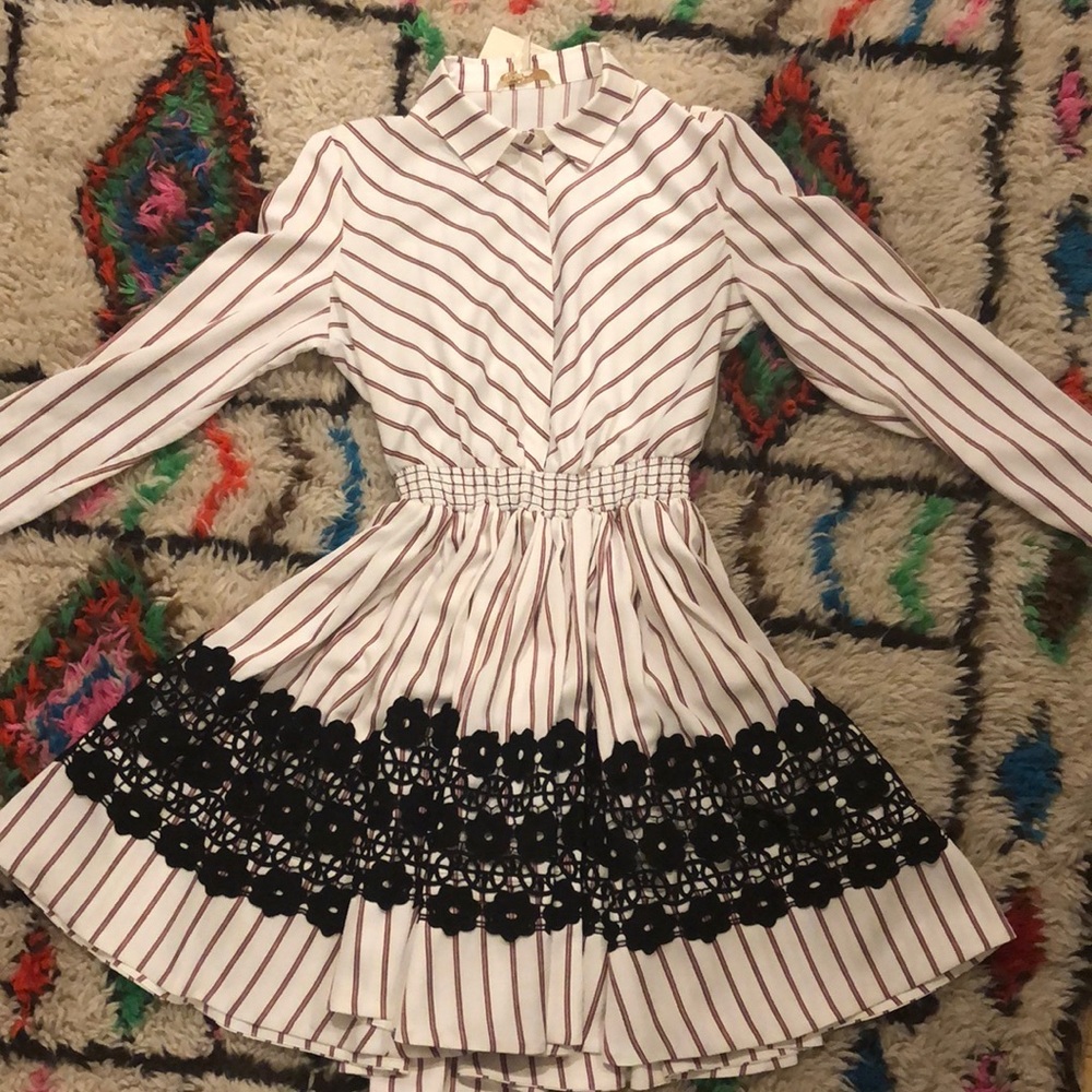 Women’s patterned maje dress